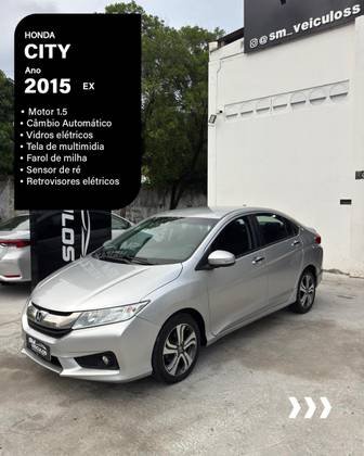 HONDA CITY 1.5 EX 16V FLEX 4P AUTOMÁTICO